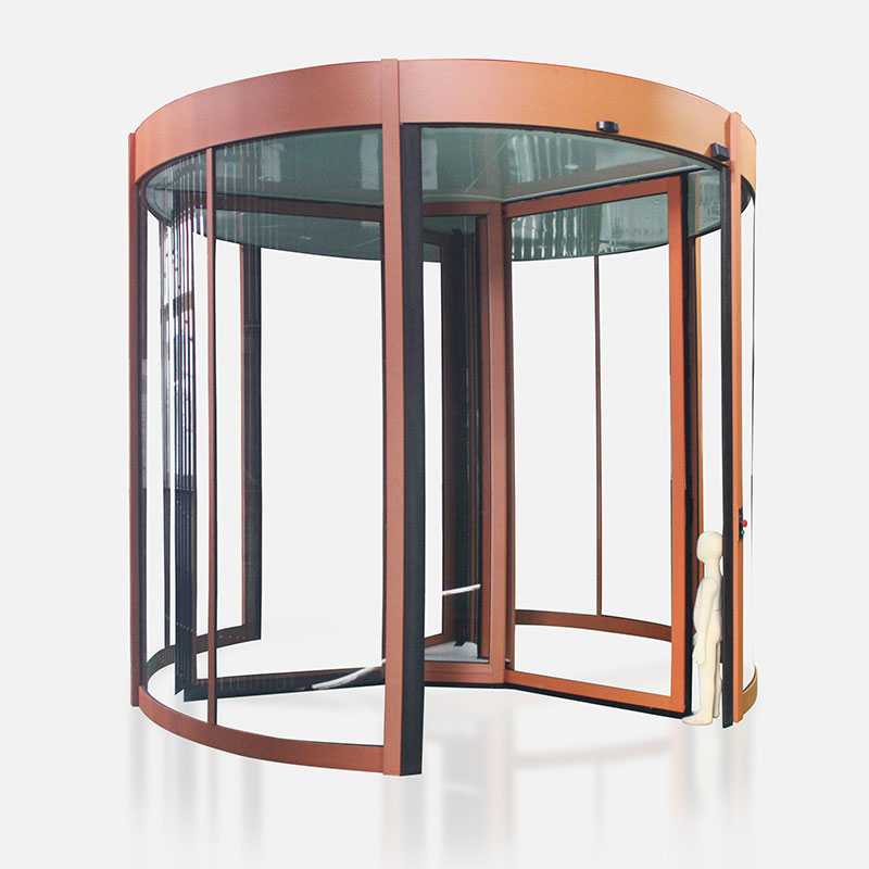 锐福-门扇回缩不夹人三翼旋转门